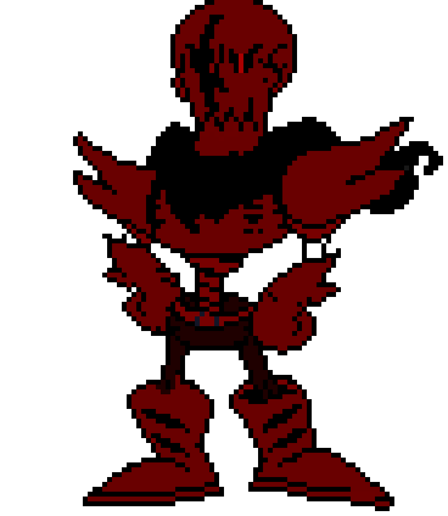 [bbaccc] BS!Underfell Papyrus (aka my take of underfell)