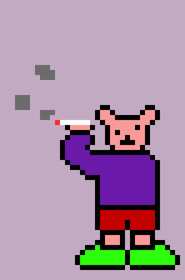 [777ed4] if u will ever read one i suggest dog man  :knife