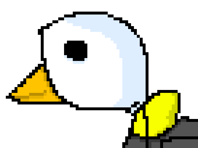 [5b2f3e] the goose. is here. not to ruin your day, he's here, and has a single desire. he wants to make an art for someone. because he is bored