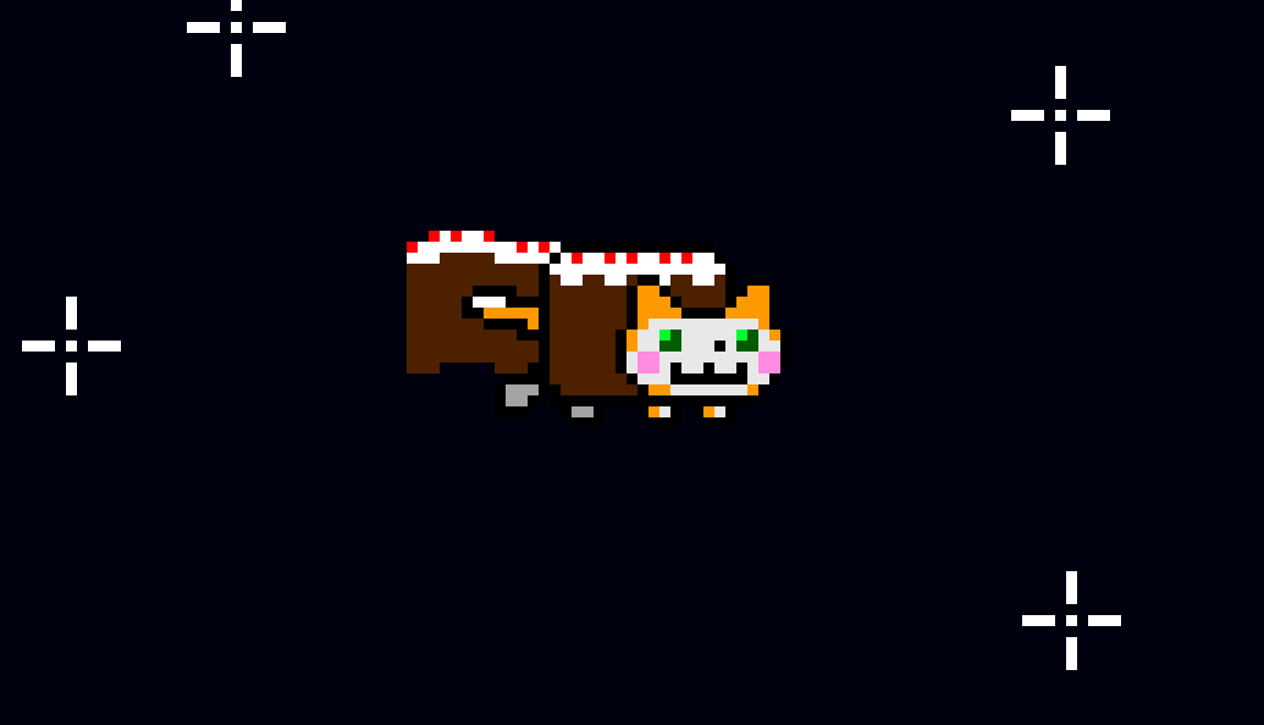 [9664c4] nyan stampy pixel art