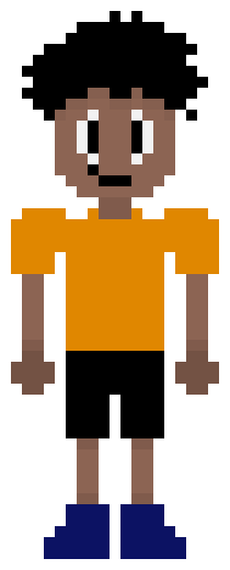 [25d002] Man, That was so long ago...*he starts cooking the fish, looking down at the creek*