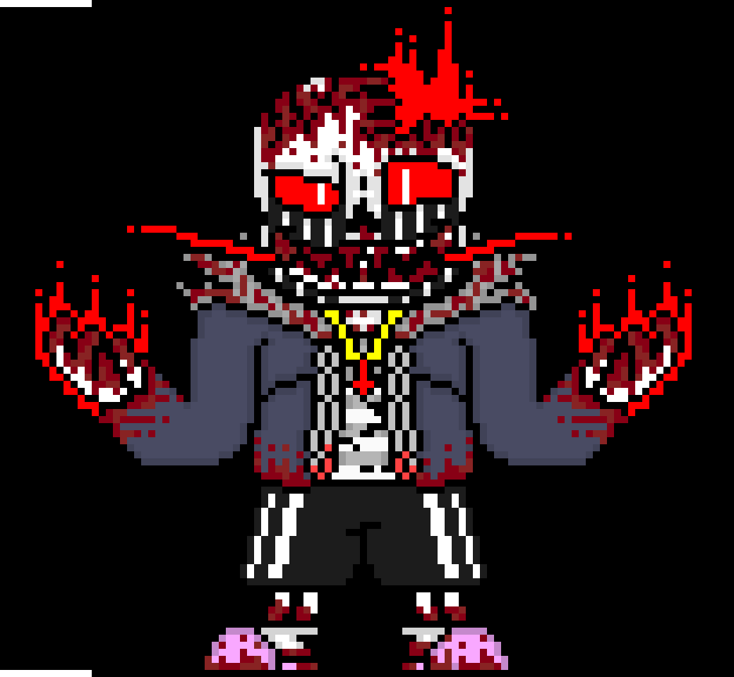 [f34aea] *he opens his mouth widely and flames come out of his mouth, he seems to not care about the slash * YOU..... YOU WERE THE ONE THAT MADE ME SUFFER!!!! YOU SHALL FUCKING PAY YOU FREAK!!!!! *he grabs frisk and starts bashing frisks head on a wall, whilst cutting into frisks stomach*  HOW ABOUT YOU GET A HOLE IN YOUR HEAD AND STARVE FOREVER HUH!?!?? *throws frisk to the ground as his aura destroys the room around him*