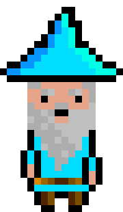 [bb0007] Pixel Wizard Diamond Idle AniF3