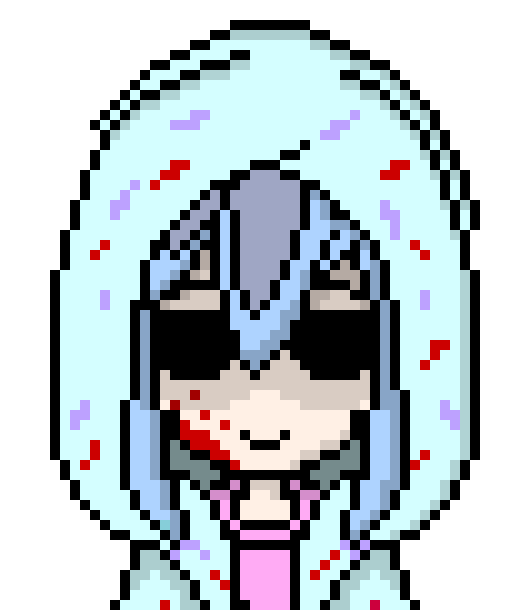 [5b2f3e] I'm glad to see you again. -her voice fades in when they jump into the portal- 