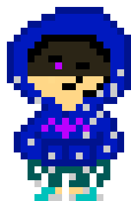 [506291] *he looked down and summoned a blaster beneath is feet. then flies up same height as shadow.*