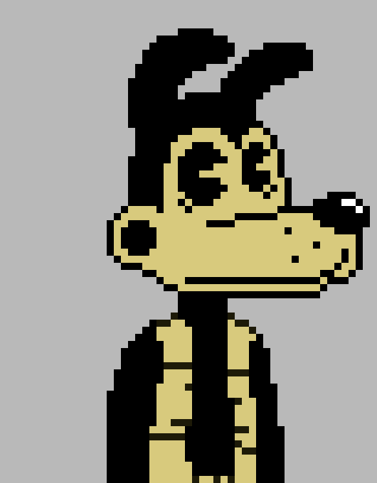 [f7c573] Bendy?? *boirs kind of went close to bendy, but didnt get too close because he was afraid bendy would attack him again*