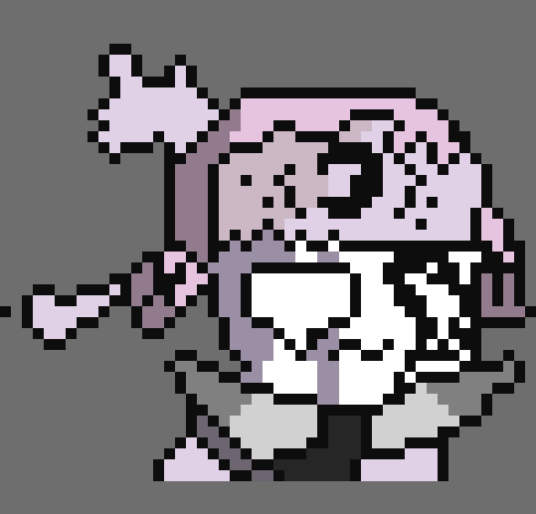 [db17e5] *the bone hits him, putting some goop on his chest* Agh, what is going on? Why is your...stuff on my chest?! [Ruv]