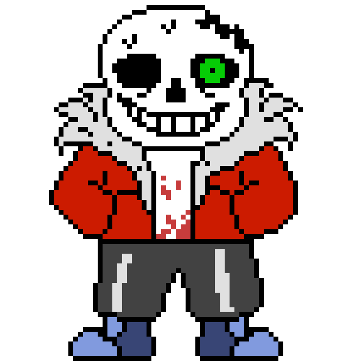 [ac28da] WE WONT NOT WANT ANOTHER SANS TO GET HURT  (hands sans a hot dog