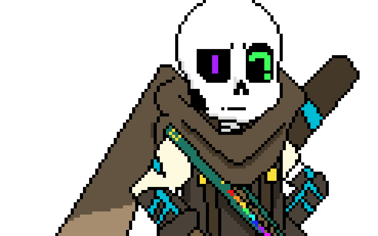 [b9de0d] sky, are you ok? - INK! sans