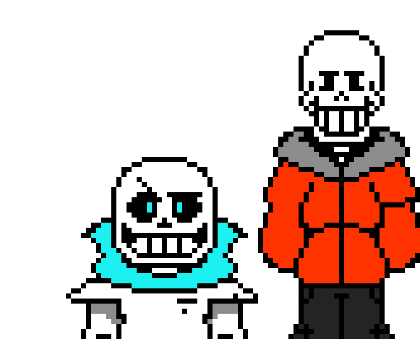 [a5cbf9] UnderSwap Sans And Papyrus.