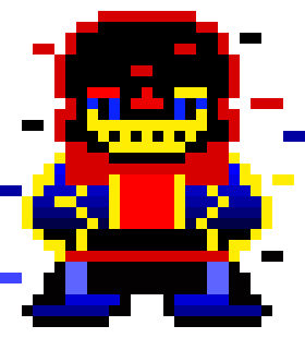 [41e661] I found him on the sidewalk alone sitting down ) -ink sans (Pump)