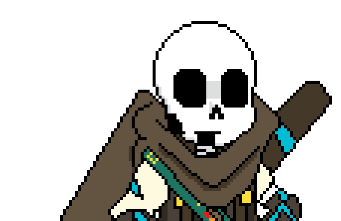 [b9de0d] *pukes out ink* - INK! sans