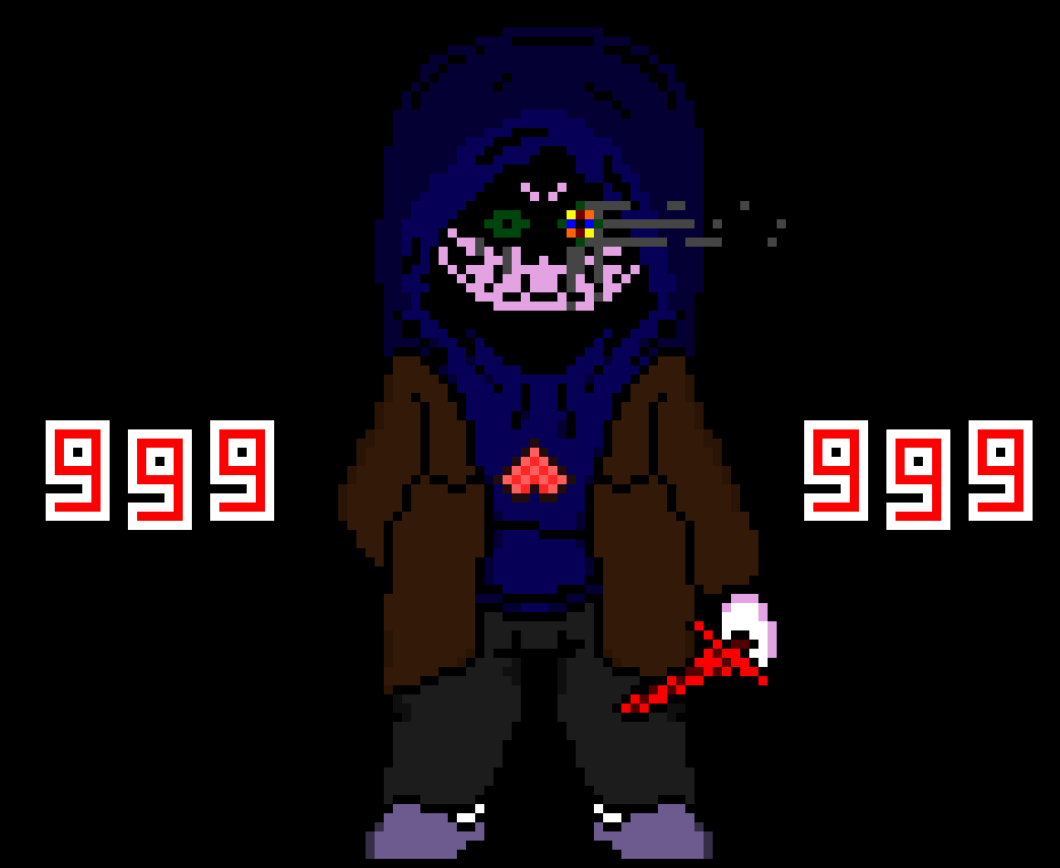 [2fbf6b] Dust Caftar ( The Suicidal and Red Judgement ) I also fixed the hand from earlier.