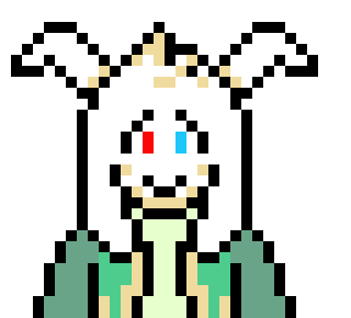 [63ceb7] im trying to find me a good asriel sprite so i can make me one -chaos