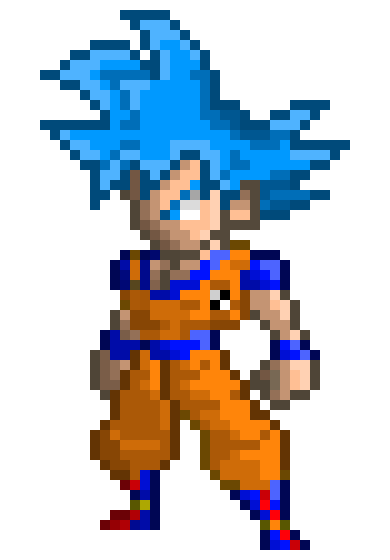 [cda540] Blue instinct goku