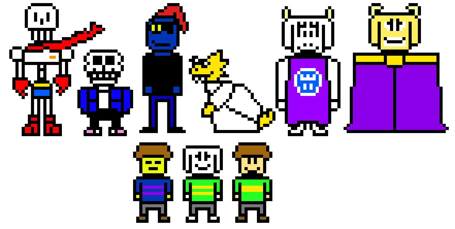 [49defb] Remade undertale sprites