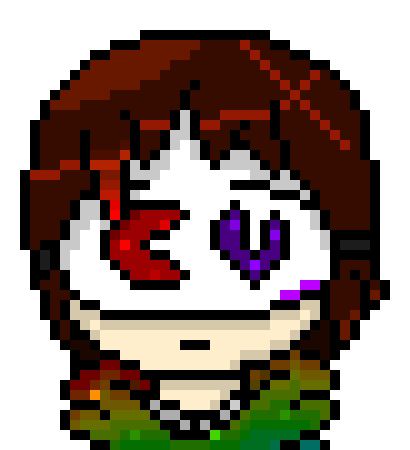 [5b2f3e] -he just lets him keep singing, as he's not even singing back.... his mask letters flash- 