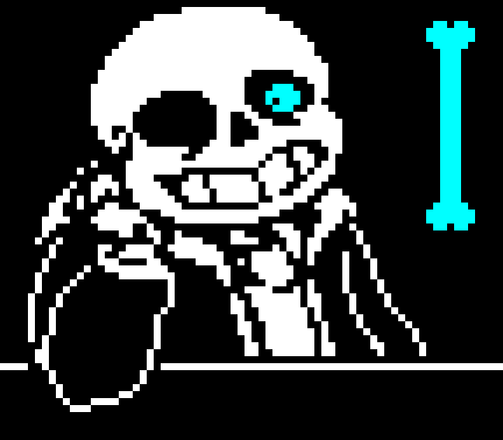 [11a9d7] -traps him with blue bones- -Shop Keeper Sans