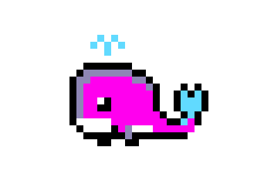 [e3be5b] Pixel Whale