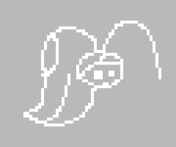 [f7c573] he said.. what if you make a giant pixel art that covers up an entire page of pam? like theres a part of the pixel art on each area of pam? and the white lines would be a part of the pixel arts