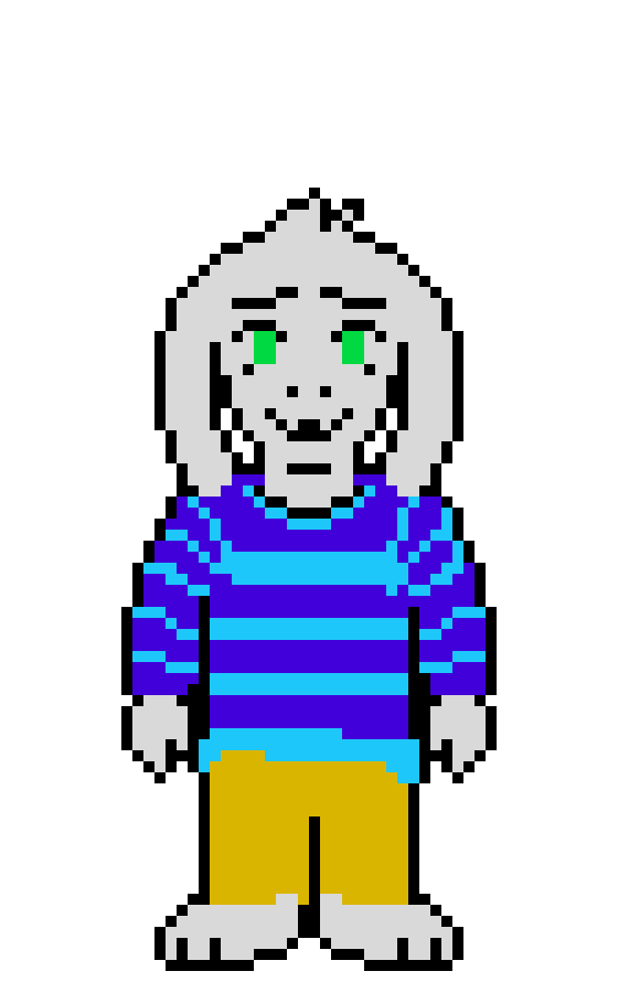[edf428] Undertale - Asriel Sprite