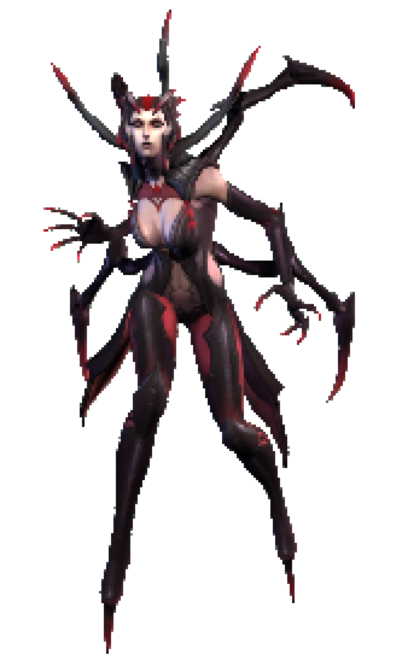 [e492c5] Elise Pixel art battle