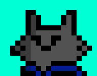 [0b51d0] "Oh, hey." -He waves at Sarv- [Smol Kerumi]