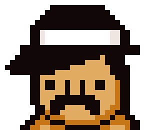 [b0303f] *Sits down by shop stand* - Barty