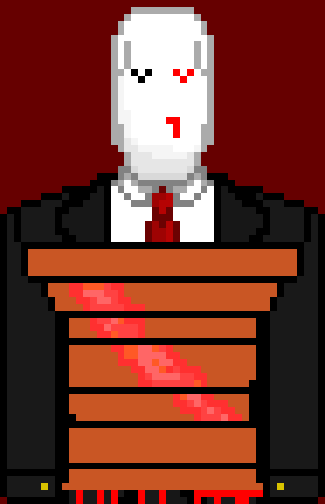 [7398c2] . . . (He is not dying -_-)  :Slenderman