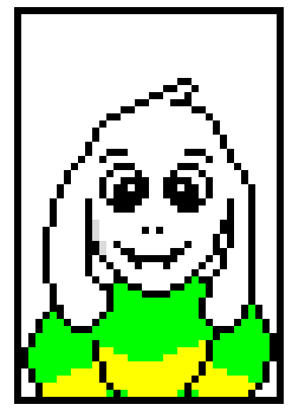 [9664c4] Asiriel Drawing