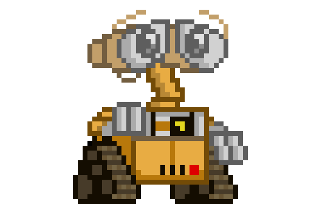 [45d928] -wall-e waves- W-Wall-E!