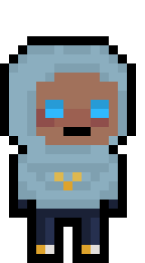 [1455b3] danganronpa pixel sprite base falling_acorn