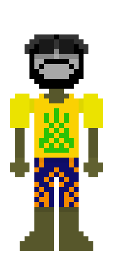 [25d002] *His Visor changes back* Oh, Welcome back Comrade.