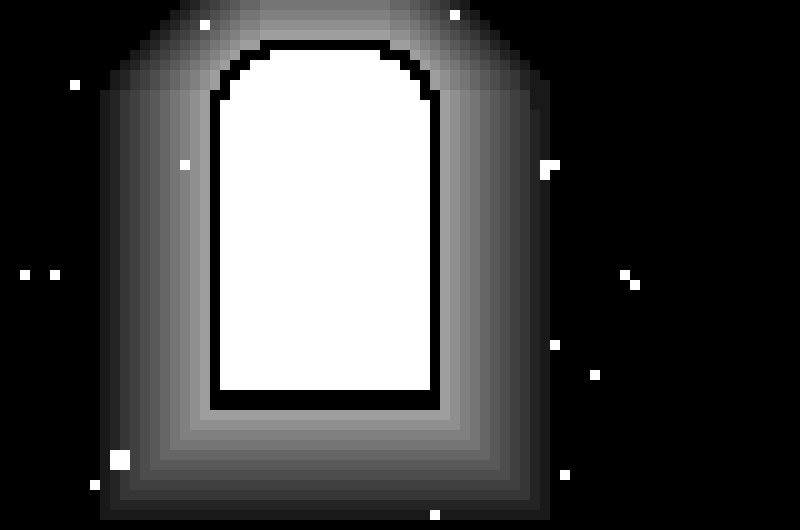 [9664c4] room 1 black door sparkle 16