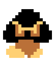 [701a43] inverted color goomba sprite walking