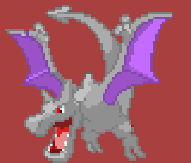 [7398c2] Dodges and uses Rock Slide :Red