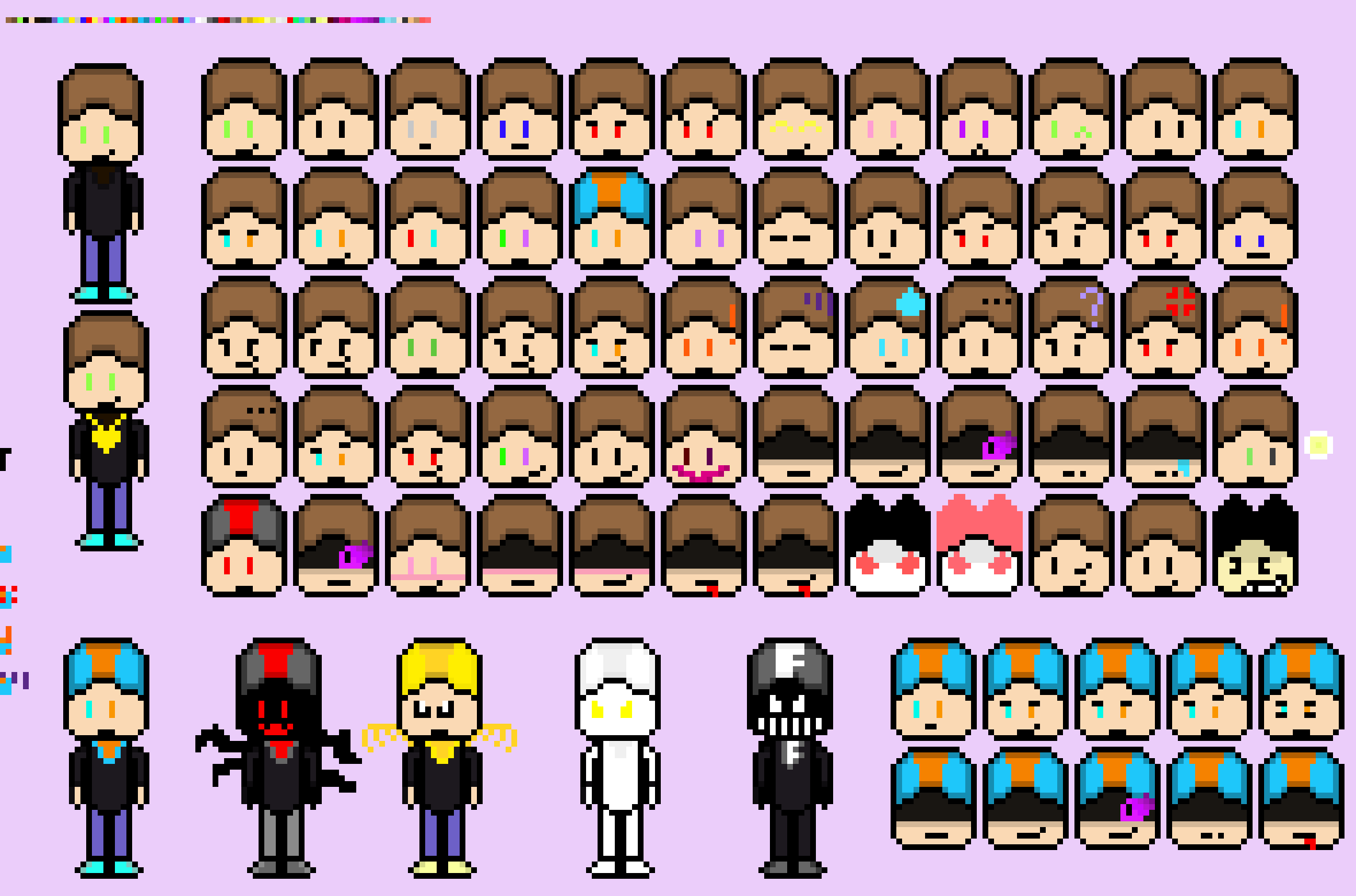 [05b0c1] (Oh yeah, I was gonna say "I have a lot of faces" and wait on Mew Mew to pop up.)