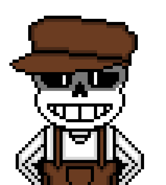 [71fafd] *leads him to a group of monsters and humans. one of them have wood planks in their arms, while four of them are lifting a piece of railroad track and putting it in place on the wood planks*