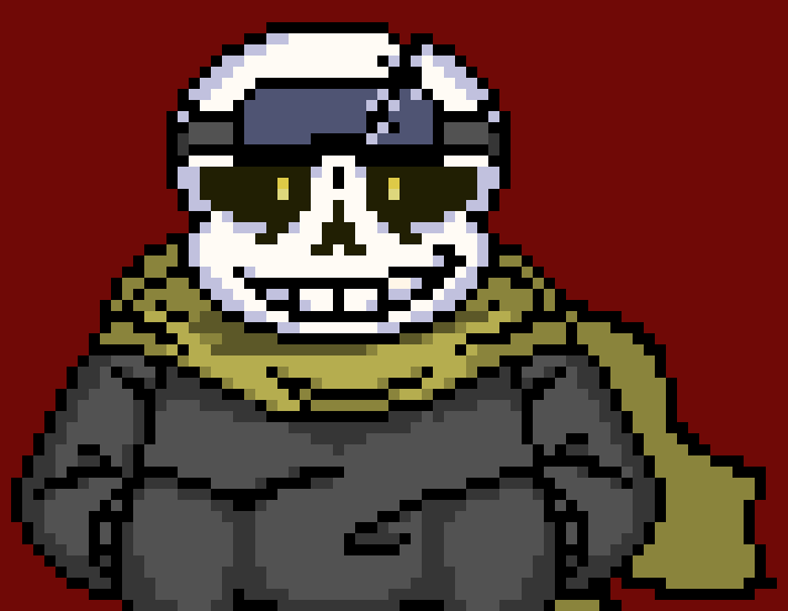 [7bef5d] "I've been alright." -He sits down next to him- [Skeld]