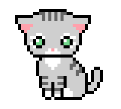 [b14b35] Pixel Cat