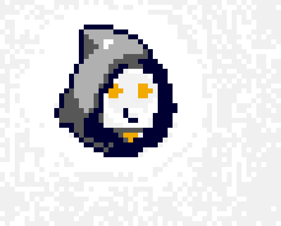 [dfb43a] Reaper Overwatch Pixel Face 
