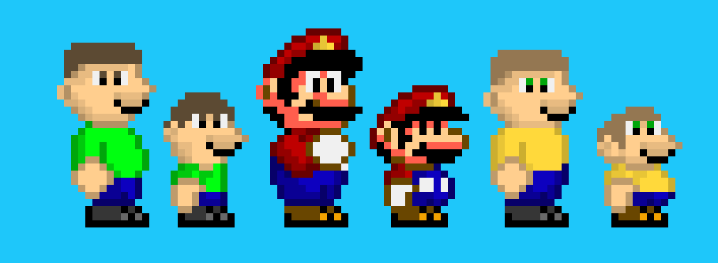 [9664c4] Super Ronan and Drake in SMW Style