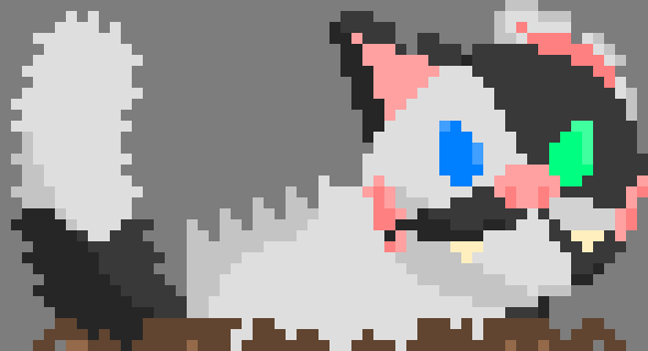 [d0027a] *bites his face and claws up his scarf*-Oreo