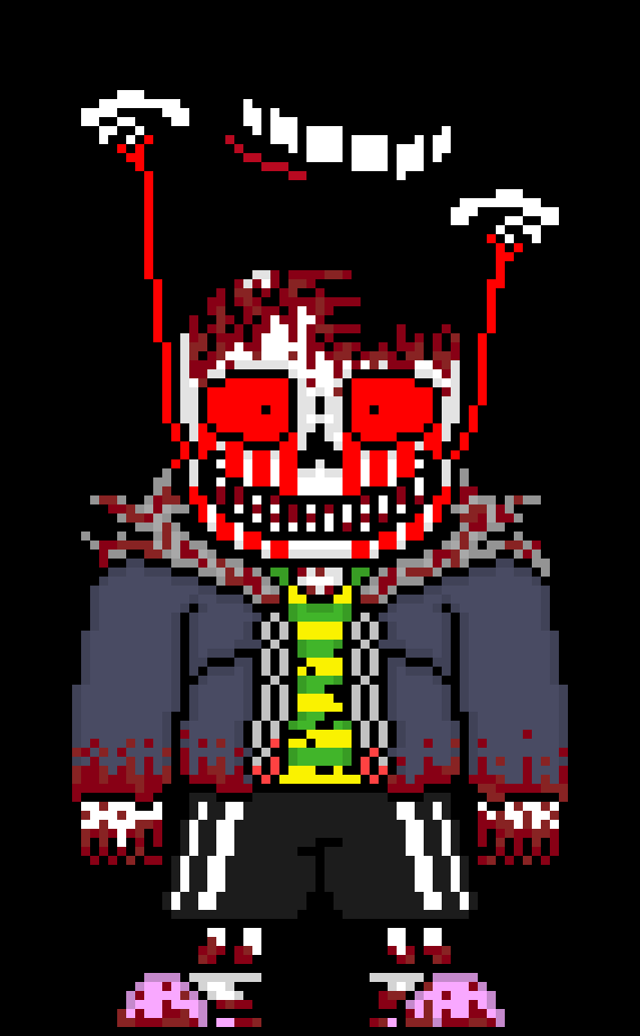 [2b1f9b] Oh oops did i scare you? Is my baby puppet gunna cry *Grabs him by the neck* I H O P E S- *Drops him* TERROR STOP DISOBEYING