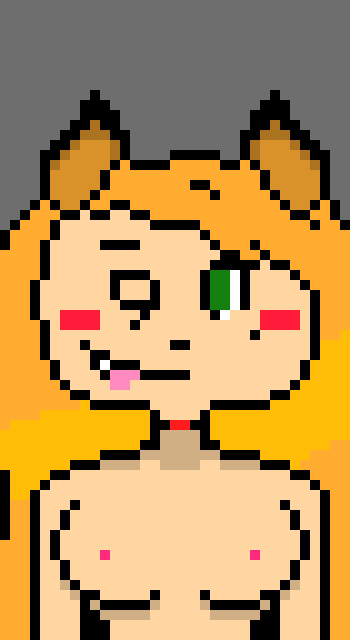 [405e37] Eve Foxx: *She took her shirt off* Do it, I DARE you~ *She would giggle*