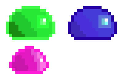 [494811] Terraria 3 self-drawn slimes