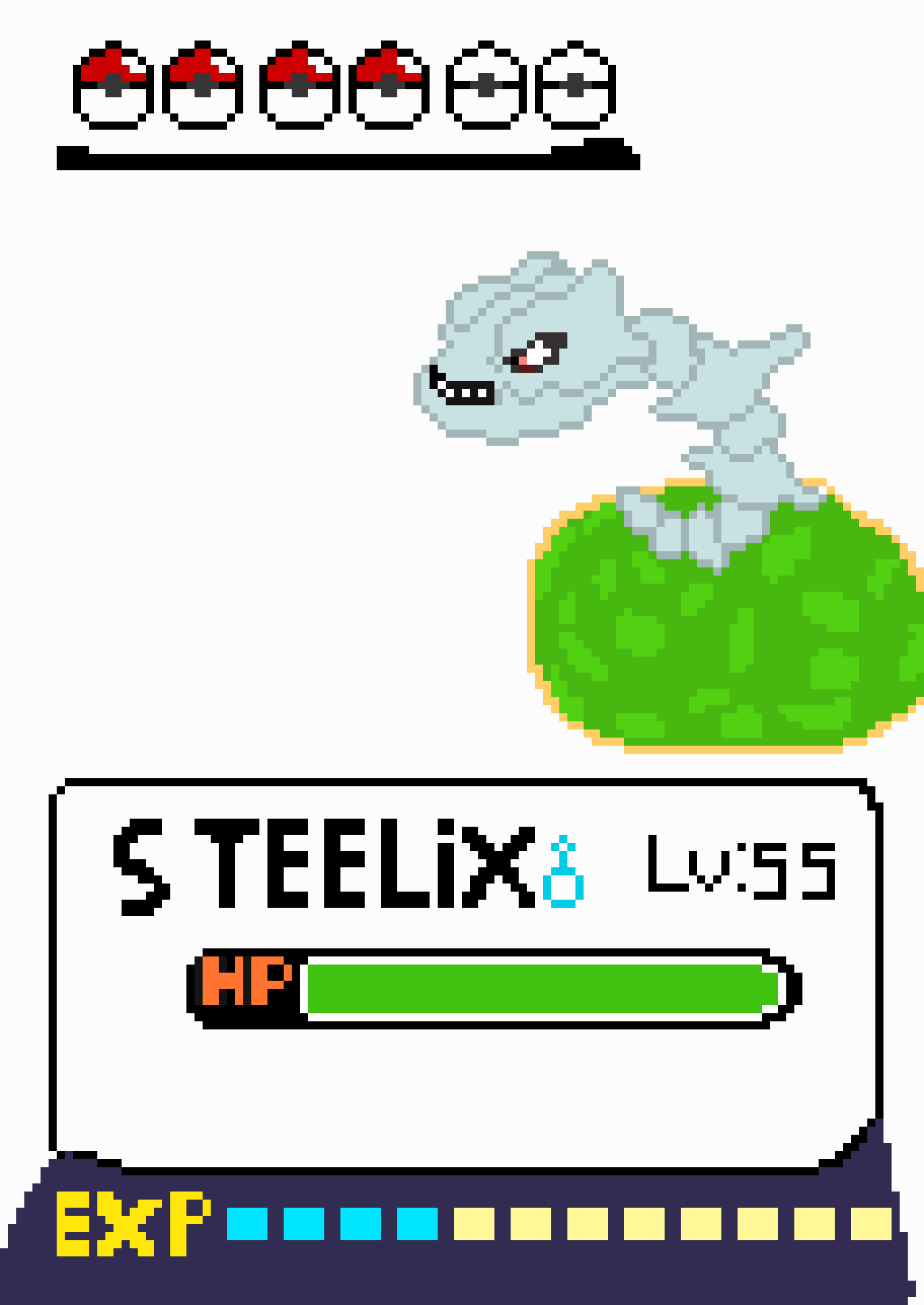 [3fcaee]  PKMN trainer tom steelix use body slam   -Tom