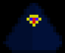 [be82ba] (Something lit up on the prism)