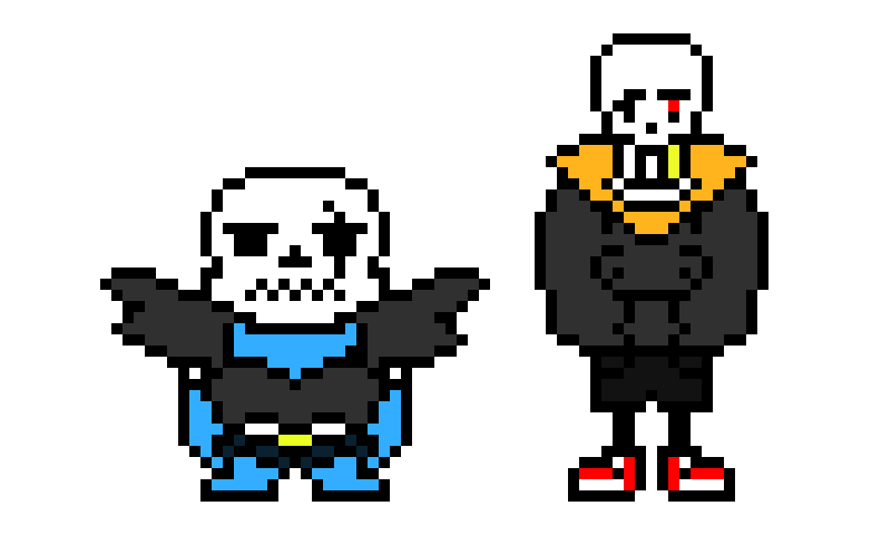 [9664c4] sans and papyrus sprites