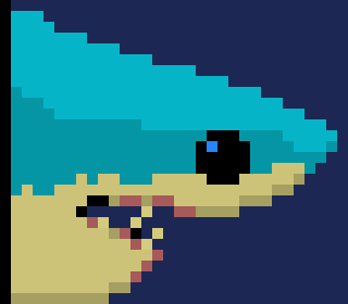 [61341e] -{The little baby shark grabbed the unnamed girl from the foot}-